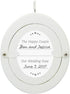 Hallmark 1795QHX1102 Wedding Photo Holder Keepsake Christmas Ornaments...