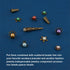 PH PandaHall About 180 Pcs Tibetan Style Metal Flower Bead Caps 6 Styles for Jewelry Making Antique Bronze...