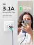 AINOPE Type C Charger Fast Charging 3.1A 10FT iPad Pro Charger Cable Sturdy Nylon Braided C Charger Cable Fast Charging for iPad Pro/AIR/Mini 6 Ma...