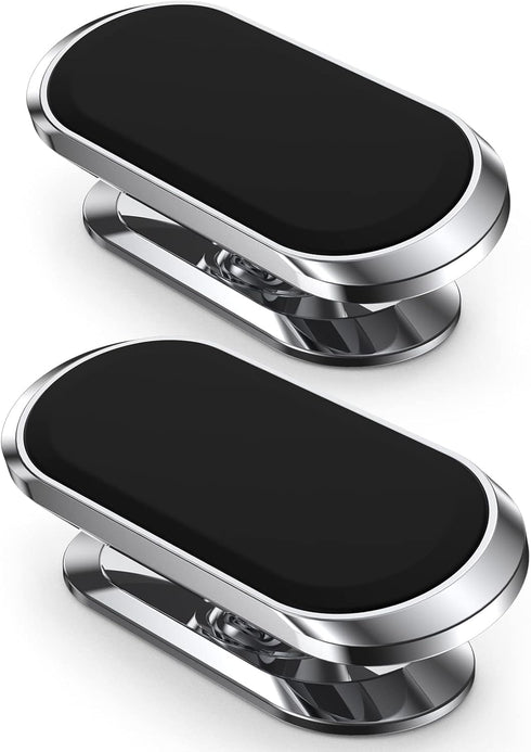 2 Pack Magnetic Phone Holder for Car, Upgrade Magnet - 360 Rotation and Easy Installation, Compatible with All Smartphones,Dashboard Car Phone Hol...