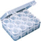 12Grids Bead Organizers and Storage,Diamond Painting Storage Containers,Plastic Organizers Box with dividers Adjustable,Craft Jewelry making organ...