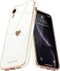 Teageo Compatible with iPhone Xr Case for Women Girl Cute Love-Heart Luxury Bling Plating Soft Back Cover Raised Full Camera Protection Bumper Sil...