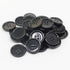 YaHoGa 40PCS 1 1/5 Inch (30mm) Buttons Black Resin Buttons for DIY Sewing Tailor Crafts Coats Clothes (Black 30MM)...