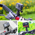 SUREWO Bike Mount for GoPro Hero 12/11/10/9/8/7/6/5 Black,GoPro Max,Camera Aluminum Bicycle Motorcycle Handlebar Mount Compatible with DJI Osmo Ac...