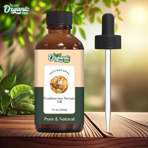 Frankincense Serrata (Boswellia serrata) Oil | Pure & Natural Essential Oil for Skincare, Aroma and Diffusers- 30ml/1.01fl oz...