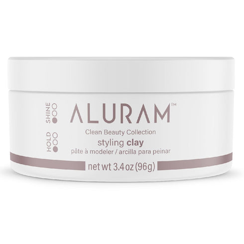 Aluram Hair Styling Clay, Soft Satin Finish, Clean Beauty Haircare for All Hair Types, 3.4 Fl Oz...