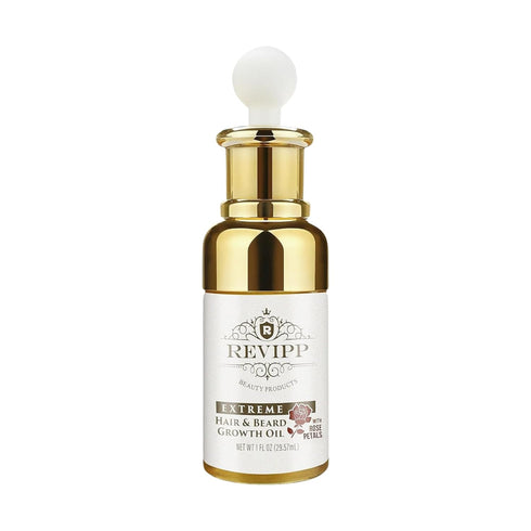 REVIPP Hair & Beard Oil with Rose Petals | 100% Natural Formula | Stops Itching, Dandruff, Minimizes Grey Hair | Optimal Growth | Nourishing, Soft...