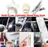 ZOSTLAND 3PCS Transparent Star Love Cat Kitty Phone Ring Universal 360°Adjustable Phone Case Finger Grip Stand Holder Desk Stent Mount Hook Compat...