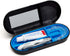 SmileKontainer Slimline Retainer Case: Compact Dental Travel Case for Aligners, Toothbrush and Accessories - Built-in Mirror for Easy Insertion An...