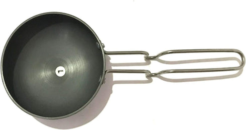SHRIYA Tadka Pan Mini Fry Pan Spice Heating Aluminium Tadka Dal Large for saag dal kadhi dhokla Vaghariya Mini Wok...