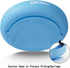 RICHIE Slow Feed Dog Bowl, Anti-Gulping, Durable Silicone, Safe for Small to Large Breeds, Blue...