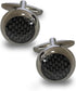 Black Carbon Fiber Cufflinks for Mens Shirt Wedding Business Gift...