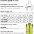 Reflective Vest Mesh, High Visibility Vest with Pockets and Zipper, Construction Work Vest ANSI Class 2,Yellow Mesh S...