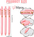 50pcs Baby Shower Pens, Retractable Ballpoint Pens for Baby Shower Them Patterns Baby Shower Ballpoint Pens with Stylus Tip Baby Shower Pen Favors...