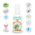 Baby After Sun Spray - Baby After Sun Care, Organic Content, Zinc Oxide Based, Hypoallergenic, Vegan, Recovery After Sun Exposure, Soothing, Sunbu...
