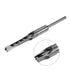 uxcell Square Hole Drill Bit, 7/16" High-Carbon Steel Hollow Chisel Mortise Power Tool for Woodworking...