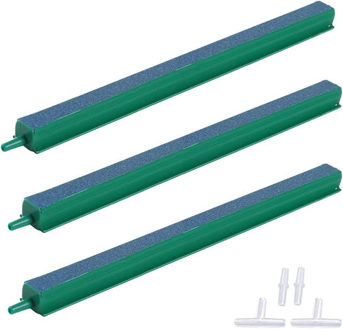 ALEGI Fish Tank Air Bubble 3-Piece Air Stone Bars for Aquarium,Air Stone Bar Hydroponics with Connectors,10 inch...