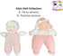 Soft Baby Doll - Cuddly and Soft - Perfect First Baby Doll for Infants and Toddler - Cute Pink and White Outfit - No Hard Parts - Nontoxic First D...