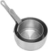2pcs Sauce Cup 304 Stainless Steel Stackable Handle Design Mini Sauce Pan for Banquet Outdoor Picnic,Ramekin Dipping Sauce Seasoning Bowls with Ha...