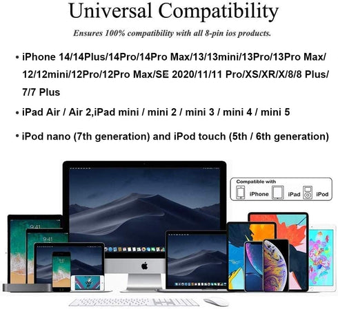 Apple MFi Certified 2 Pack Lightning to 3.5 mm Headphone Jack Adapter for iPhone, iPhone Aux Adapter Converter Dongle Audio Cable Compatible with ...
