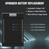 Lenink Adjustable AC Power Supply Adapter for 2 AAA 3 AAA 4 AAA Batteries, AAA Battery Replacement Adapter (Black)...