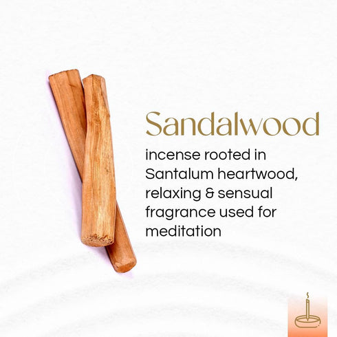 Gonesh - Extra Rich Scented Incense Sticks - Non-Toxic 10” Slow Burn Aromatic Sticks - Sandalwood - 80 Pack...