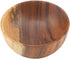 Yosoo Natural Hand-Made Solid Wood Bowl, Classic Large Round Acacia Wood Salad Soup Dining Bowl, Premium Wood Kitchen Utensils(16x7 cm / 6.3x2.8 i...