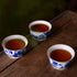 Chinese Handmade Kungfu Tea Cup 60 ml,Bone China Blue and White Tea Cups Set of 3,Ceramic Tea Mugs Without Handles,Best Gift...