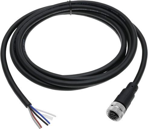 5 Pin M12 Sensor Connector Straight Aviation Cable Female to Female Aviation Socket Waterproof Electrical Cable for Industrial Automation Control...