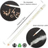 Professional White Charcoal Pencils Set - Brusarth 3 Pieces Sketch Highlight White Pencils for Drawing, Sketching, Shading, Blending, White Chalk ...