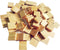 Abbaoww 200 Pcs Wood Blank Letter Tiles Unfinished Blank Wood Squares for Craft, Decoration, Altered Art and Laser Engraving Carving...