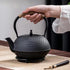 suyika Cast Iron Mat with Rubber Pegs/Feet for Japanese Tea Kettle Cast Iron Teapot Black Trivet 5.3in...