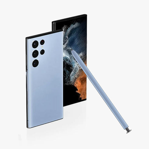 Sky Blue Galaxy S22 Ultra Pen for Samsung Galaxy S22 Ultra 5G Touch Screen Stylus Pen Replacement Parts for Samsung Galaxy S22 Ultra S Pen, No Blu...