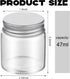 1.7 oz Mini Mason Jars Small Glass Jars with Airtight Lids Clear Small Jars Mini Spice Jars for Honey Kitchen DIY Projects Tea Preserving Wedding ...
