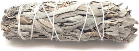 Smudge Kit Spiritual Set - White Sage, Cedar, 7 Chakra Sage, Yerba Santa, Palo Santo, Sandalwood T-Lite Candle - for Purifying, Cleansing, Meditat...