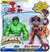 Marvel Spidey & His Amazing Friends Action Figures Superheroes + Villains (Choose Figure) (Hulk & Miles 2 Pack (4 Inch))...