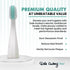 Ayurvedic Quick Sonic Toothbrush Head Replacement for Adults | DailyClean Toothbrush | (2 Count)...