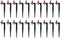 Irrigation Dripper, 20Pcs/Bag with Ground Insert Fruit Tree Drip Irrigation Emitters for Gardening,Drip Emitters Garden Irrigation Drippers Drip I...
