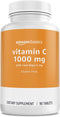 Amazon Basics Vitamin C 1000 mg with Rose Hips 5mg, 90 tablets (1 per serving), Gluten Free...