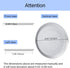 Beasea Pizza Pans with Holes, 8.5 Inch Food Network Pizza Pan Heavy Duty Aluminum Alloy Round Pizza Tray Perforated Pizza Crisper Pan Pizza Baking...