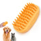Silicone Dog Grooming Brush Pet Shampoo Bath Brush Anti Skid Soothing Massage Rubber Comb Bath Dog Brush...