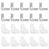 50PCS 2.8mm Crimp Terminal Spade Connector 90° Angled with 50PCS Insulating Sleeves for Equipment Switch Quad Bike Scooter Boat Household Applianc...