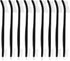 Double-Ended Nylon Cleaning Brushes, Set of 9, Black & White, Plastic Handles, Ideal for All Kinds of Small Objects...
