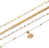 4Pcs Bohemian Puka Shell Anklets Beaded Bracelets for Woman,Gold Anklets Beach Foot Chain Charm Adjustable Bead Bracelets for Girls Foot Jewelry...