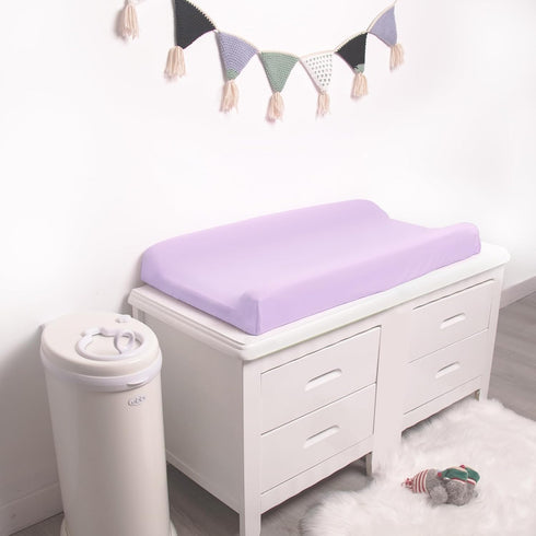 Changing Pad Cover for Girls 4 Pack, Baby Fitted Changing Table Cover Sheets, Soft Breathable for 32"x16" Diaper Change Table Pad, Bassinet Sheets...