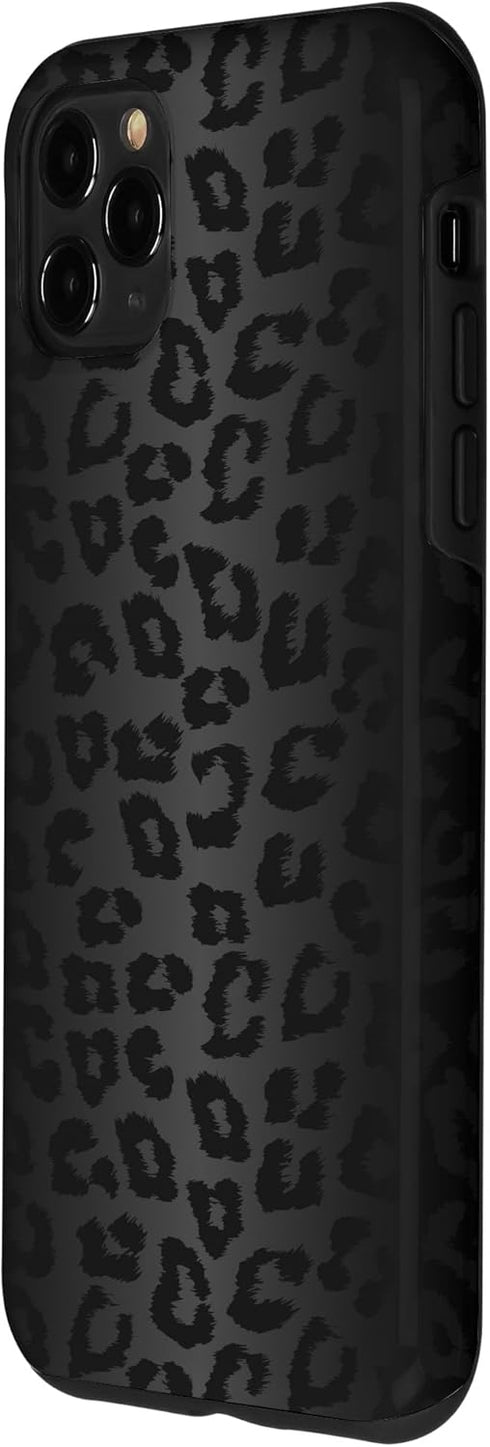 iPhone 11 Pro Max Black Leopard Case...