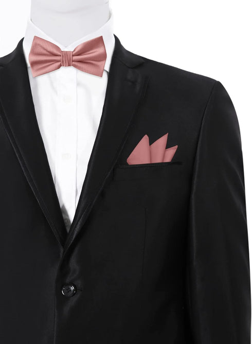 Jacob Alexander Men's Silk Blend Solid Color Pocket Square Handkerchief Hanky...