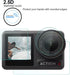 Screen and Lens Protector for DJI Osmo Action 4, Anti-Scratch 9H Ultra Clear Cover Tempered Glass LCD Display Film + Lens Protector (2 Pack) for D...
