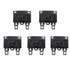5Pcs 125/250V AC 32V DC Thermal Circuit Breaker 4amp AUTO Reset Overload Protector Switch Automatic Reset Relay Fuse 4A...