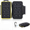 16 Slots Micro SD Card Holder, Micro SD Card Case Micro SD Micro SDHC Micro SDXC Card Storage Micro SD Card Organizer with Carabiner, Water-Resist...